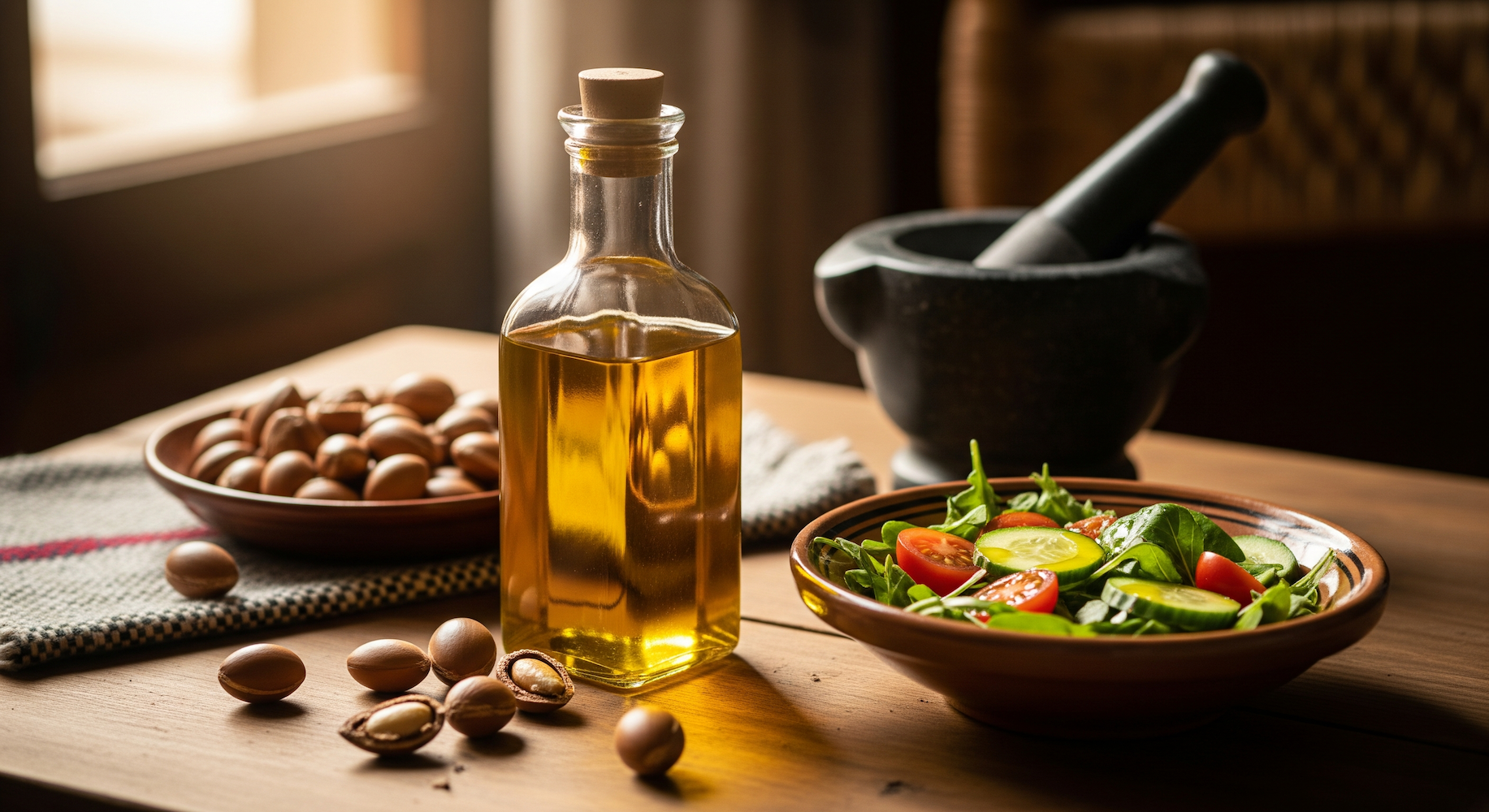 7 Science-Backed Argan Oil Health Benefits (Nutrition & Usage Guide)
