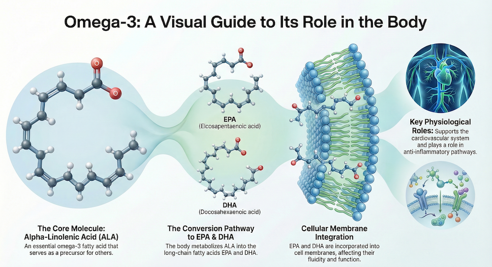 camelina oil benefits infographic