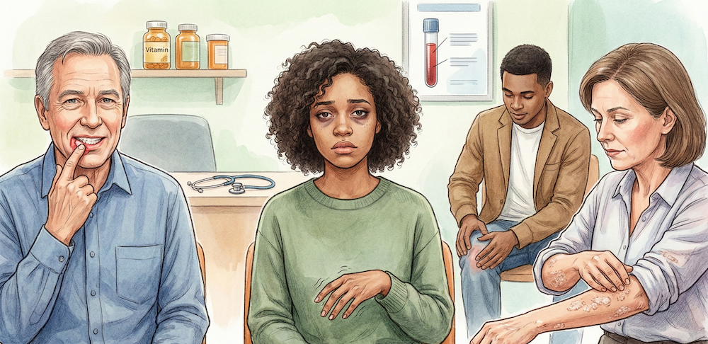 Vitamin Deficiency Symptoms: Fatigue, Hair Loss & Clinical Signs