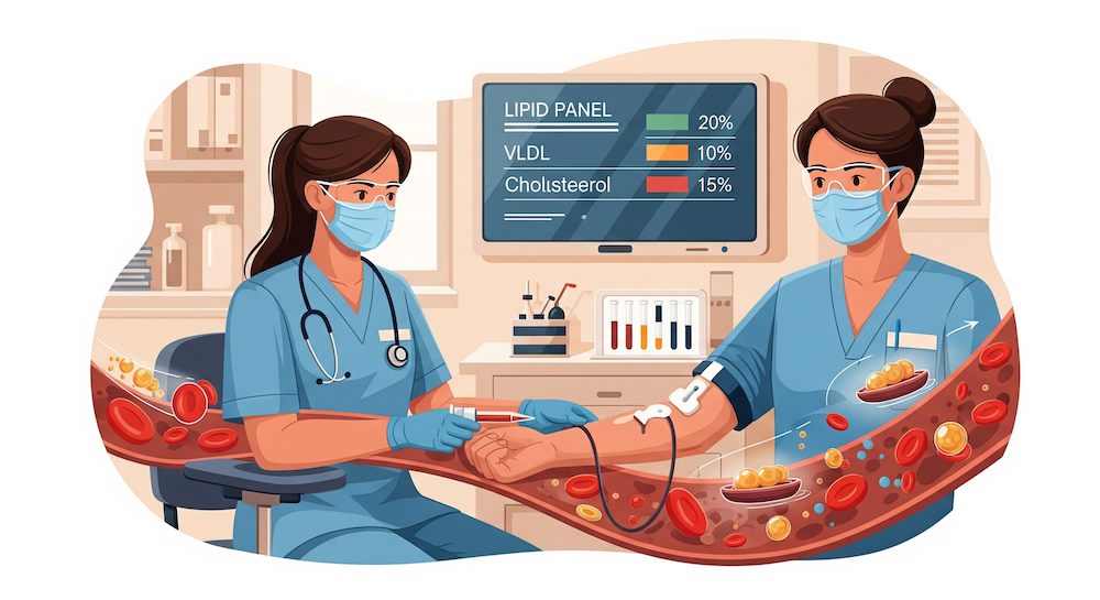 VLDL Cholesterol Test: Normal Ranges, High Levels & Cardiovascular Risk