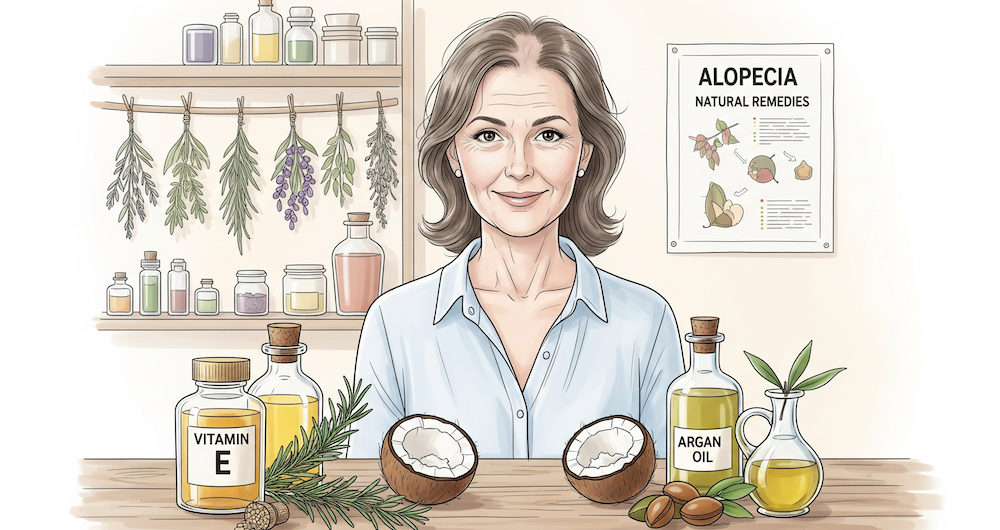 Alopecia Natural Remedies: Regrowth, DHT Blockers & Rosemary Oil