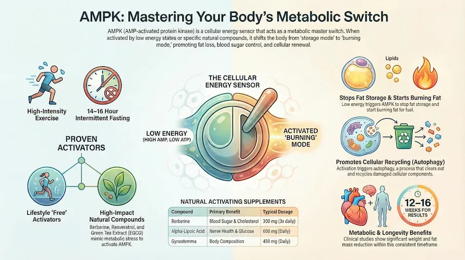 ampk activation infographic