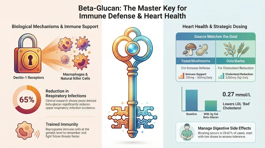 beta glucan infographic