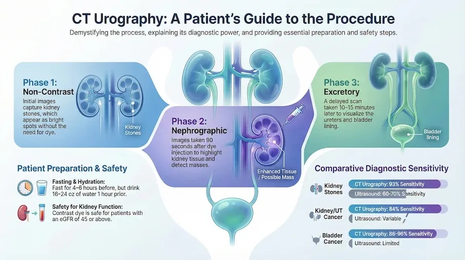 ct urography infographic