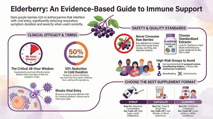 elderberry infographic