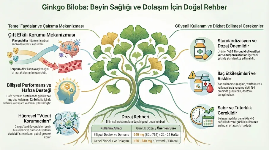 ginko biloba infographic