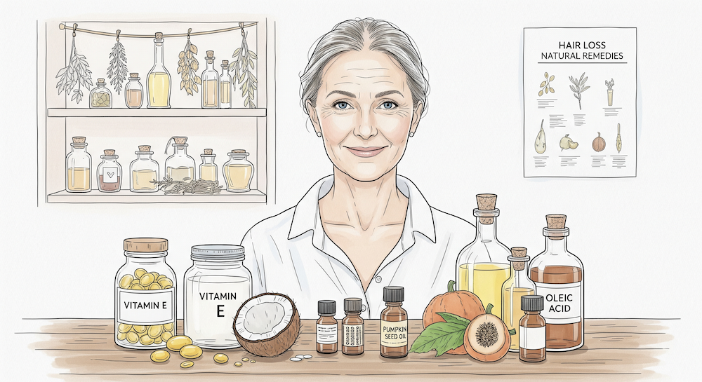 Natural Hair Loss Remedies: Benefits & Safety
