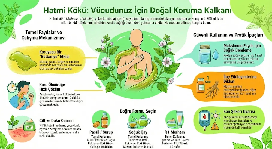 hatmi koku faydalari infografik