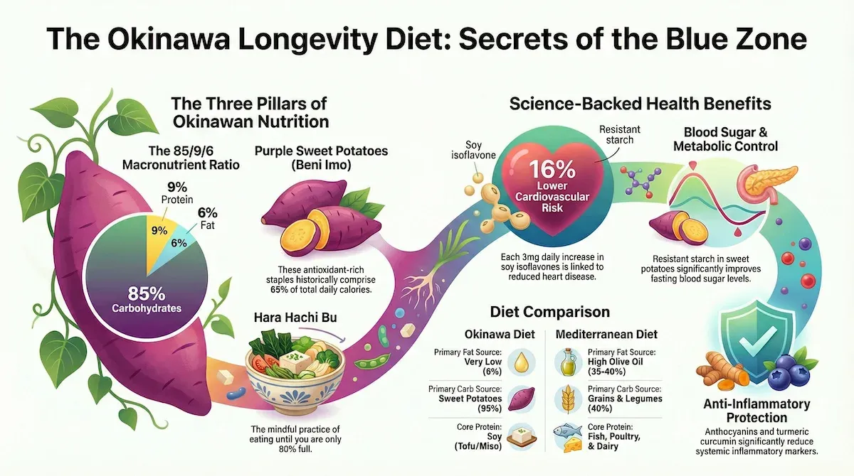 okinawa diet infographic