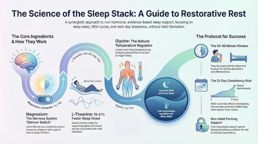 sleep stack infographic