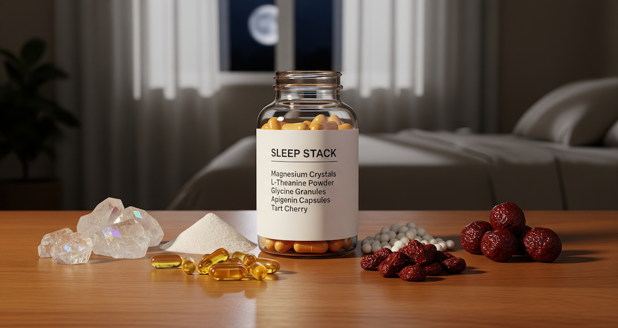 Sleep Stack Supplement Sleep Stack Guide: Deep Sleep, Magnesium & Theanine Protocol