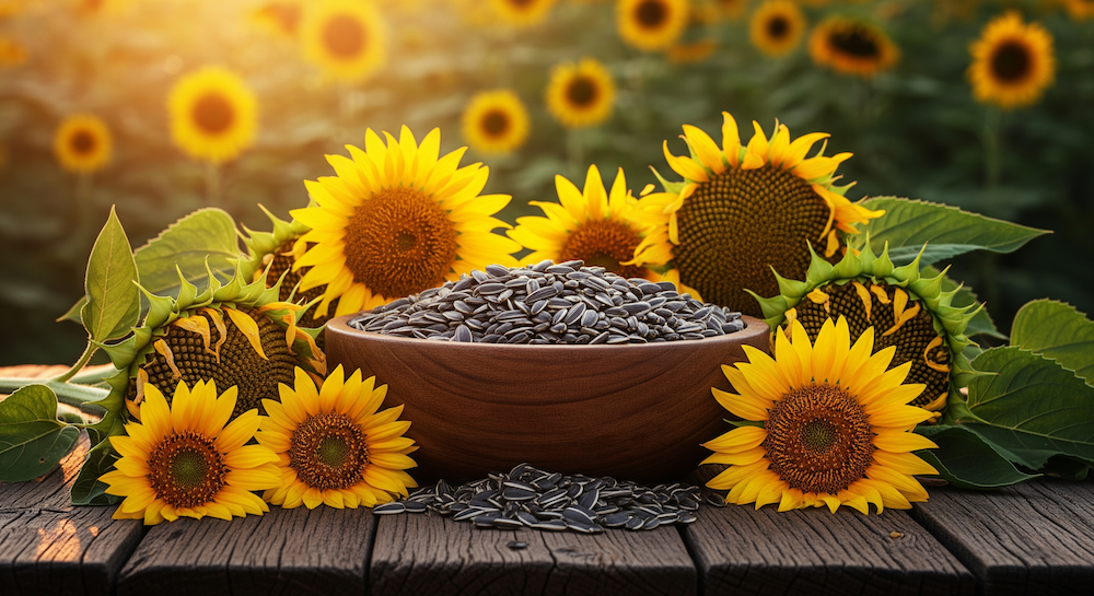 Sunflower Seeds Benefits: Vitamin E Powerhouse, Selenium & Magnesium