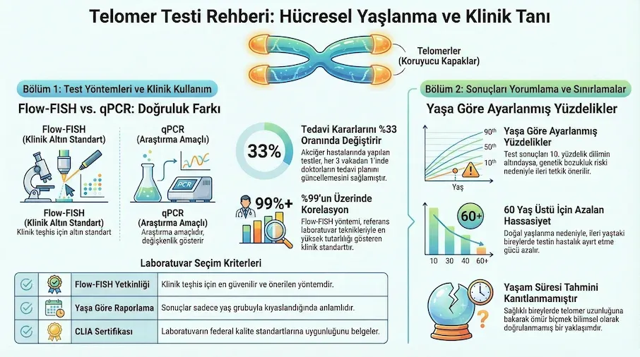 telomere sagligi infografik