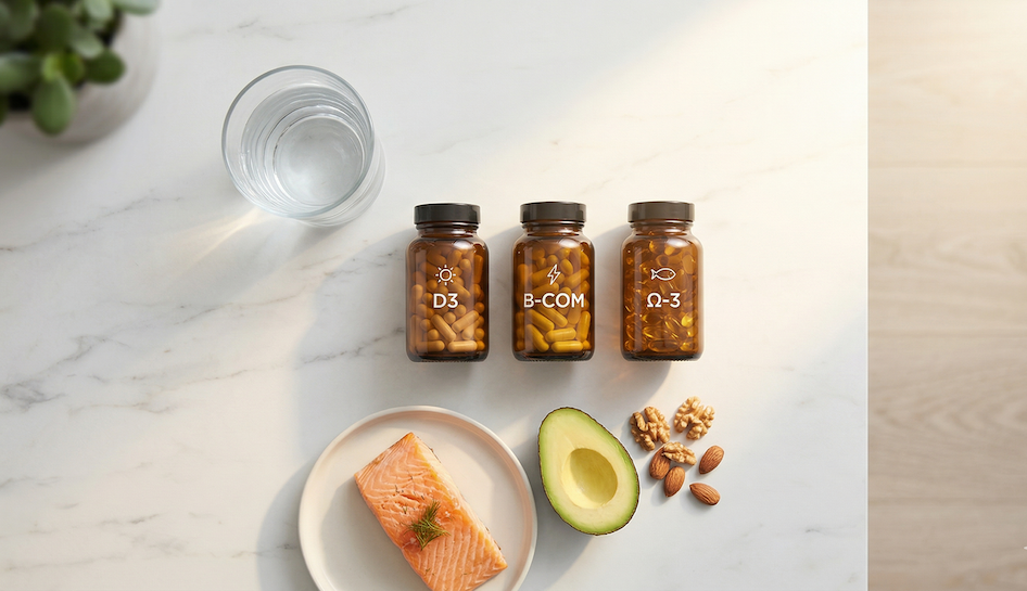 Vitaminas: ¿A qué Hora?