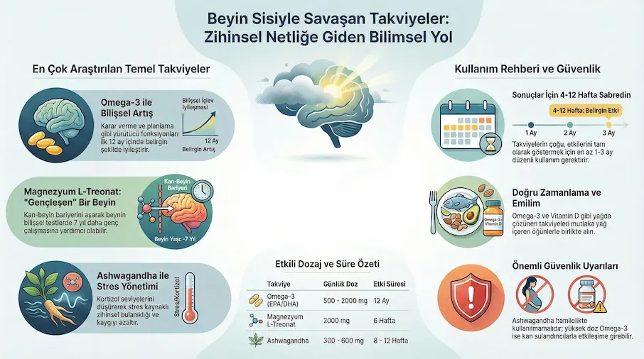 beyin sisi icin takviyeler infografik