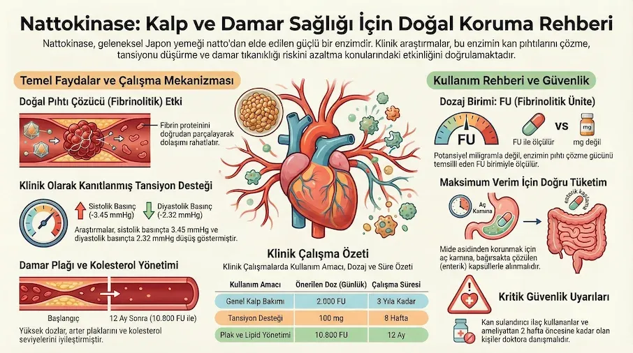 nattokinase faydalari infografik