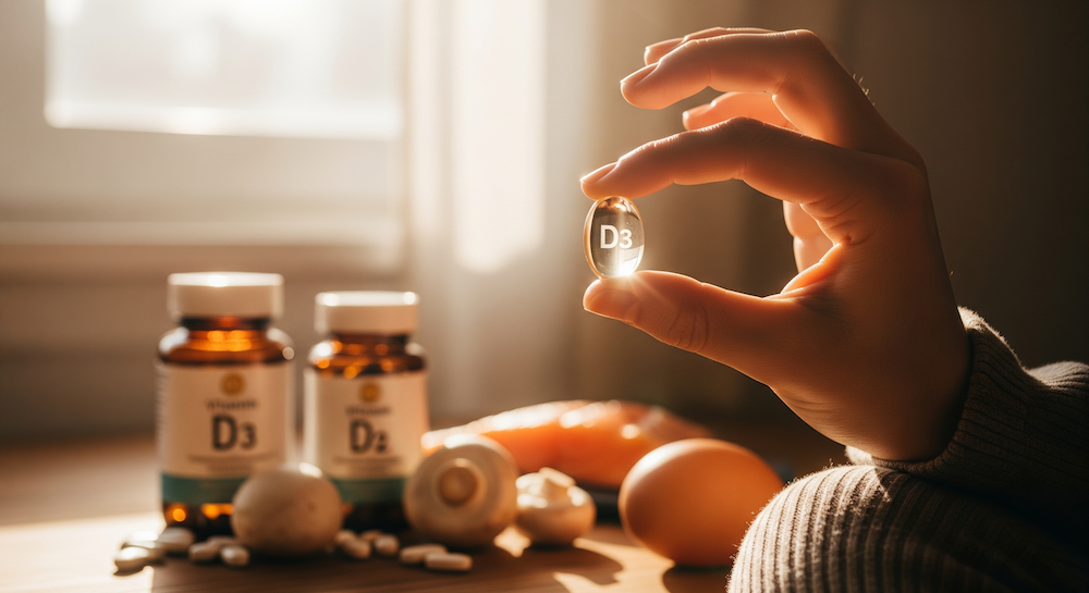 Vitamin D3 vs D2: Cholecalciferol, Bioavailability & 25(OH)D